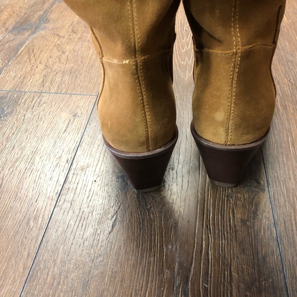 NEW 1. STATE
Kern Suede Over-The-Knee Wedge Boots - Picture 4 of 5